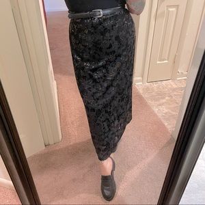 Whimsy goth maxi skirt